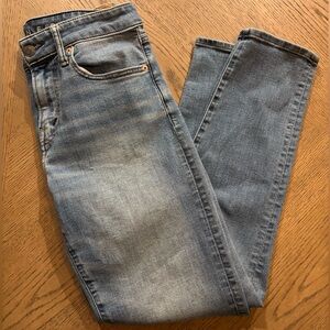 American Eagle Outfitters Faded Blue Skinny Jeans